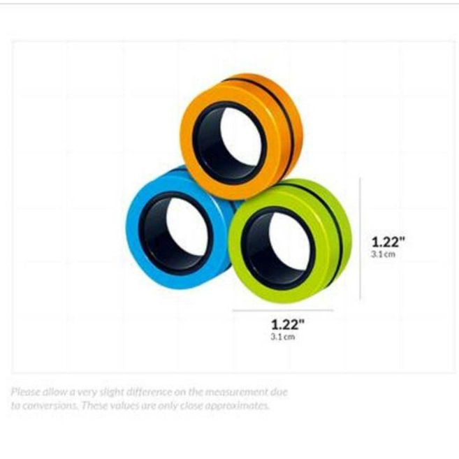 The Magnetic Fidget Rings