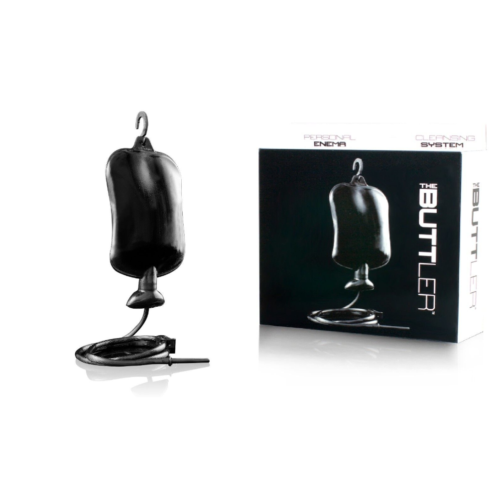 The Buttler Enema Bag Adult Couple Kinky Foreplay Anal Cleaning Hygiene