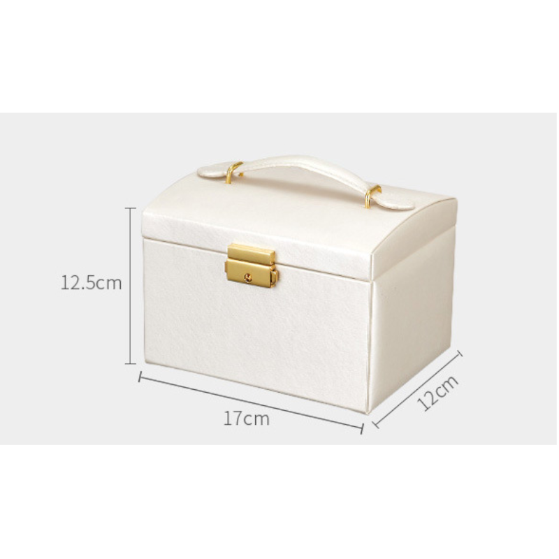 Veile Studios Three-Tier Portable Jewellry Organiser Storage Box Drawers