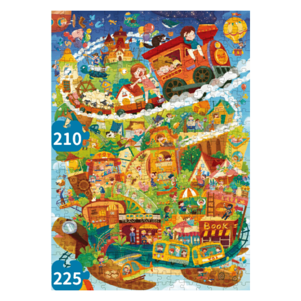 Toi Leveled Puzzle Step 8 Townlet