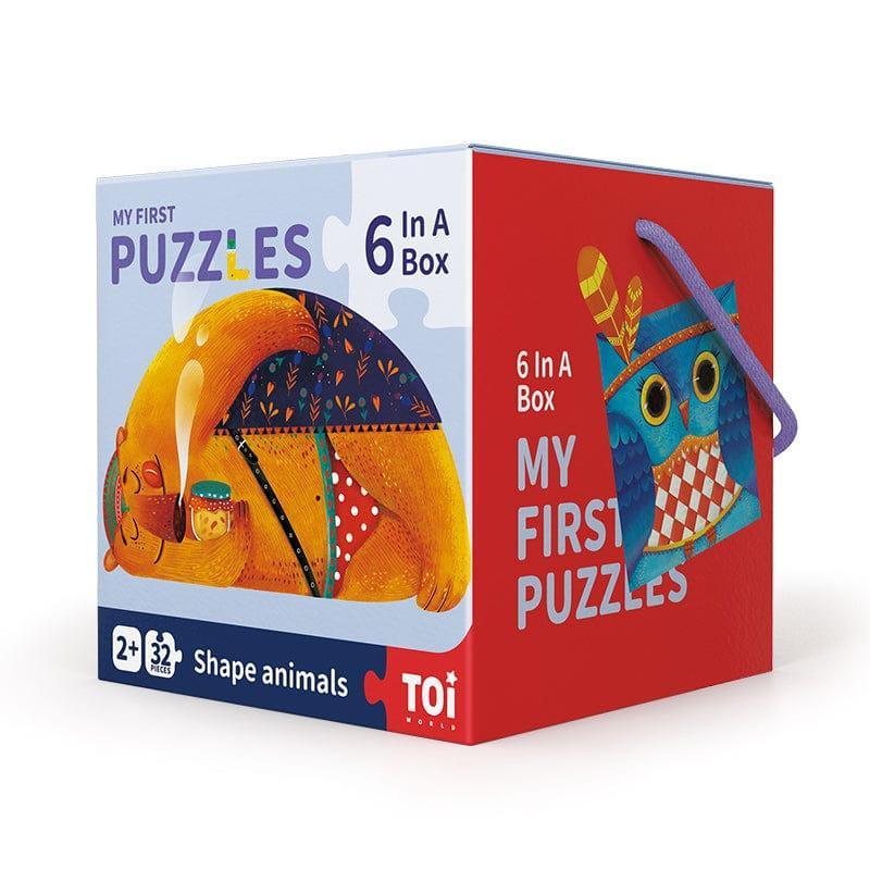 1 Sets of Toi 1 Sets Of My First Puzzles Shape Animals