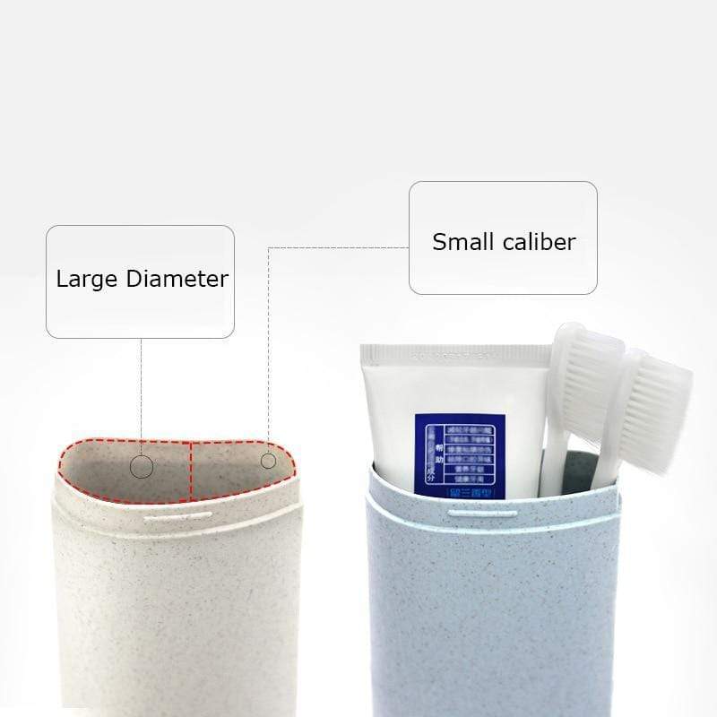 Travel Toothbrush Toothpaste Holder Toiletries Accessories