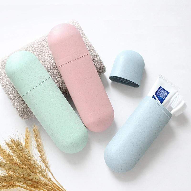 Travel Toothbrush Toothpaste Holder Toiletries Accessories
