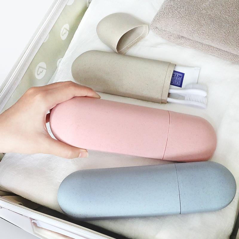 Travel Toothbrush Toothpaste Holder Toiletries Accessories