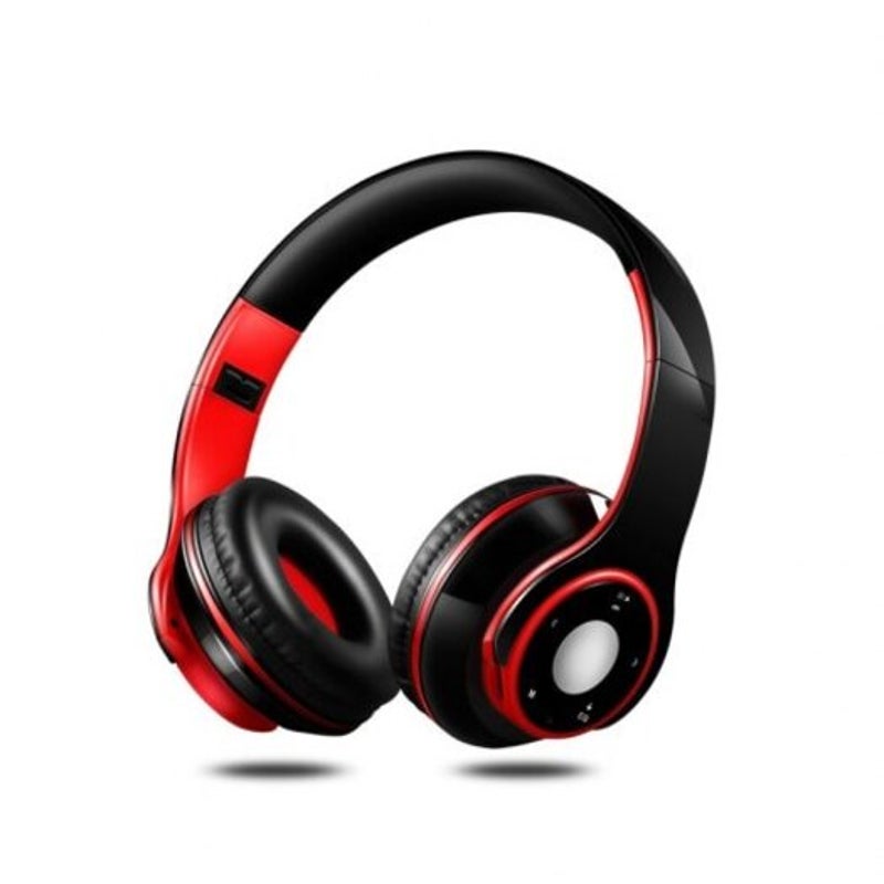Touryabluetooth Headphones Wireless Headphonewith Mic Low Bass Earphones For Pc Mobile Phone Sport Black Pink