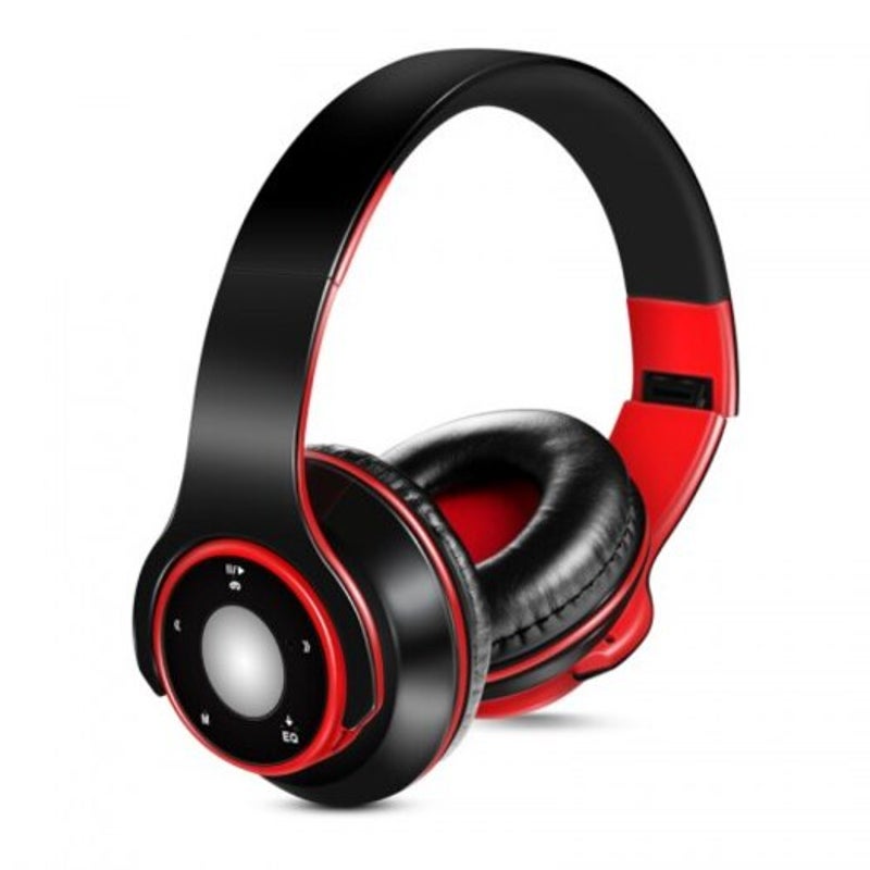 Touryabluetooth Headphones Wireless Headphonewith Mic Low Bass Earphones For Pc Mobile Phone Sport Black Pink