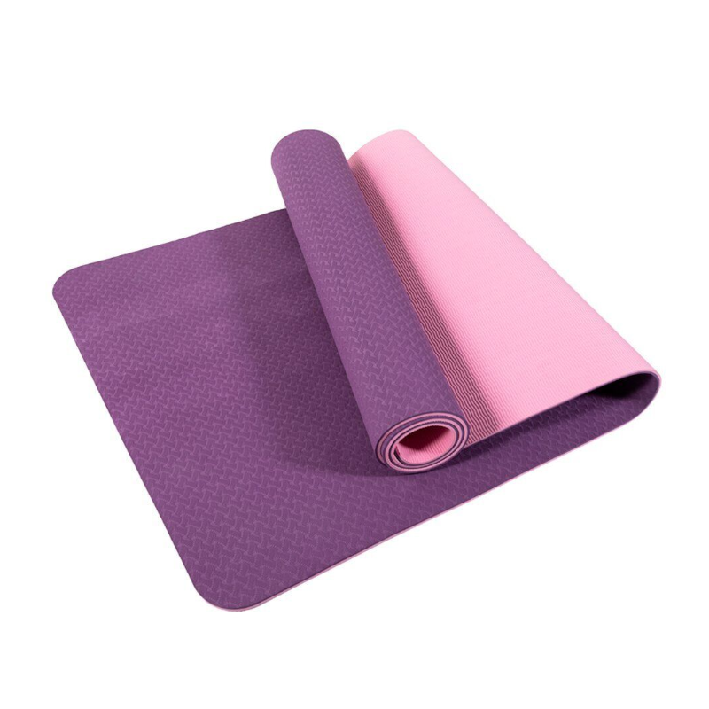 Tpe Exercise Yoga Mat Non-Slip Gym Fitness Pilates Workouts Thick Pad Mats