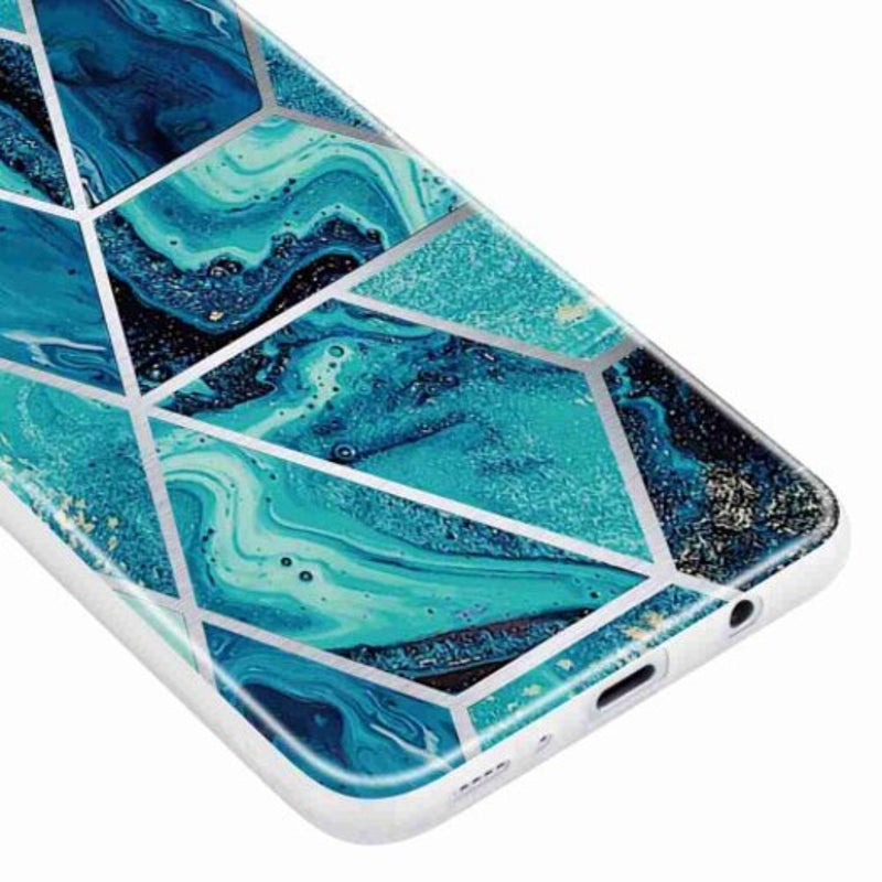 Tpu Geometric Marble Painted Phone Case For Samsung Galaxy A70 / 2019 Multi