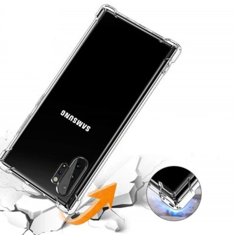 Transparent Shockproof Soft Tpu Phone Case For Samsung Galaxy Note 10 Plus