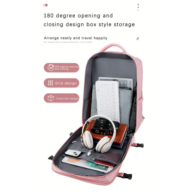 Travel Backpack Female Large Capacity Dry And Wet Luggage Multiple Compartment Bag