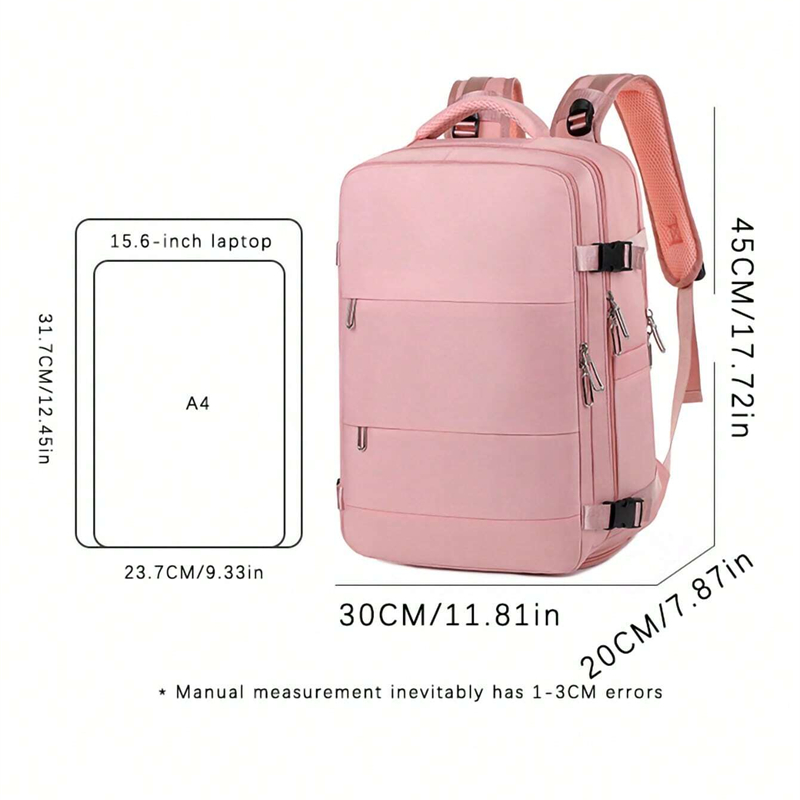 Travel Backpack Female Large Capacity Dry And Wet Luggage Multiple Compartment Bag