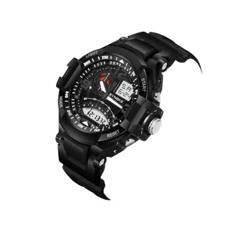 Veile Studios Trendy Waterproof Multifunction Men's Sports Watch Black