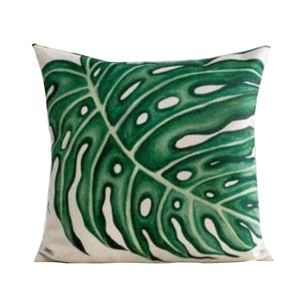 Plant Cushion Covers Coastal Decor