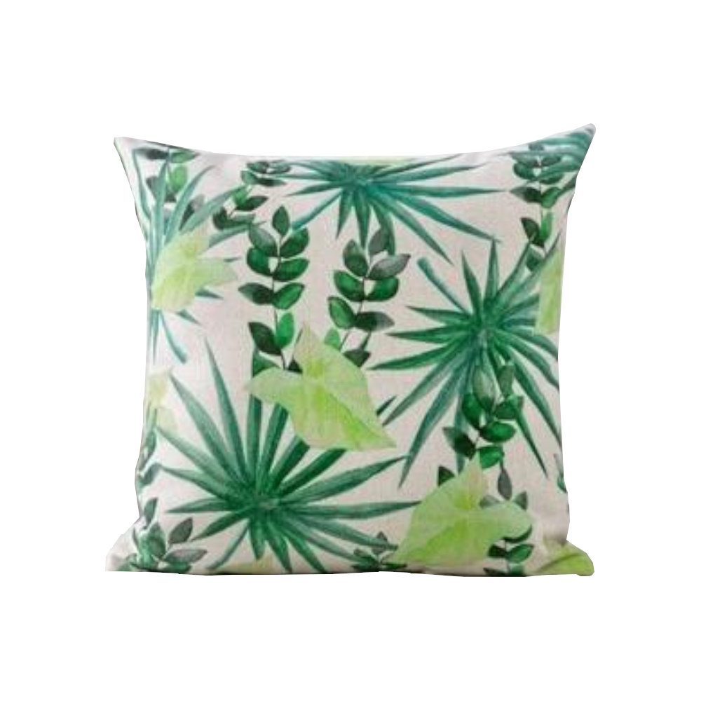 Plant Cushion Covers Coastal Decor