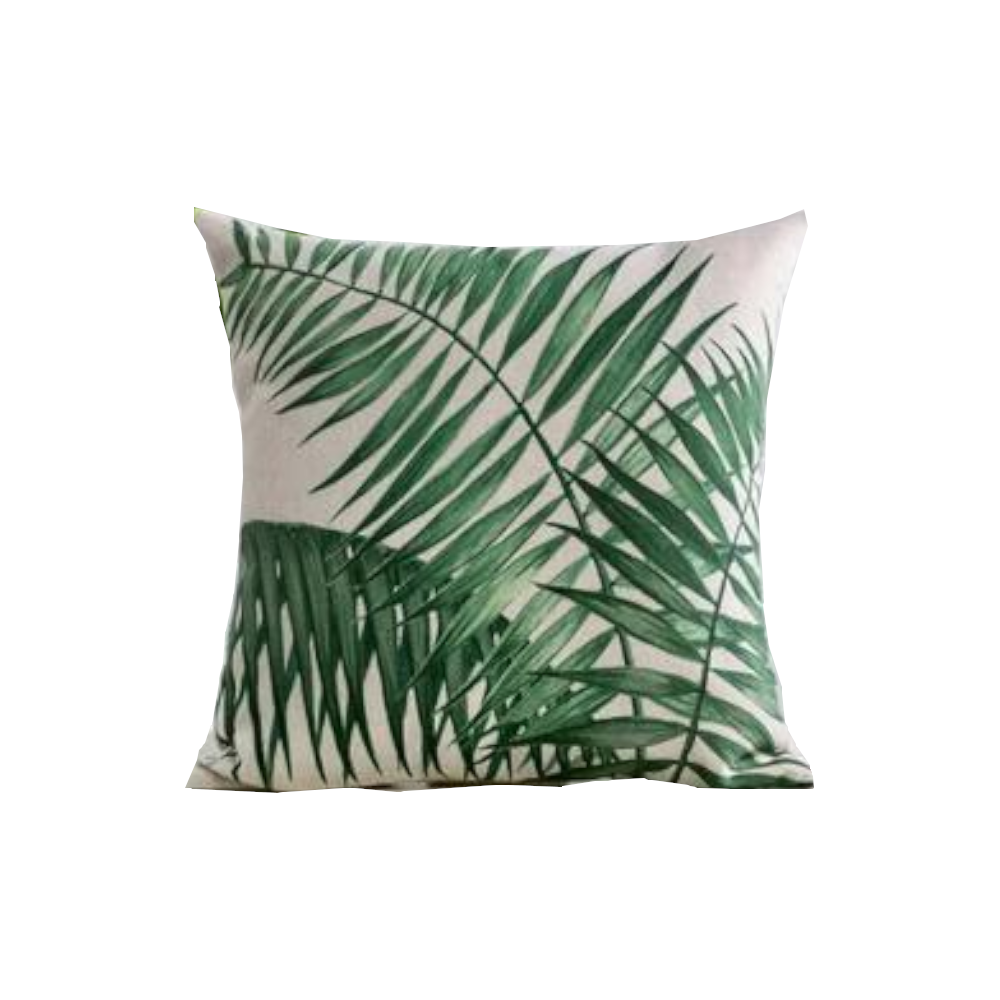 Plant Cushion Covers Coastal Decor