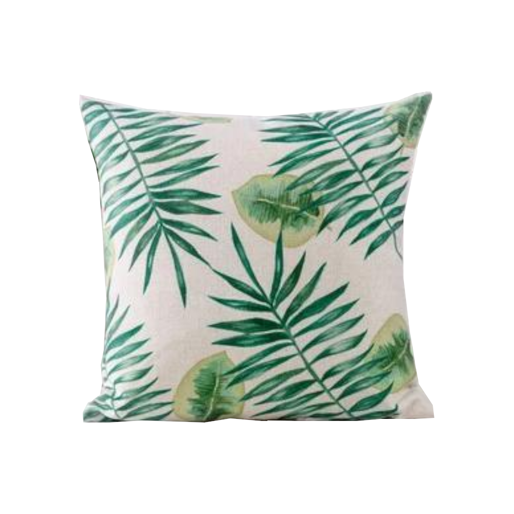Plant Cushion Covers Coastal Decor