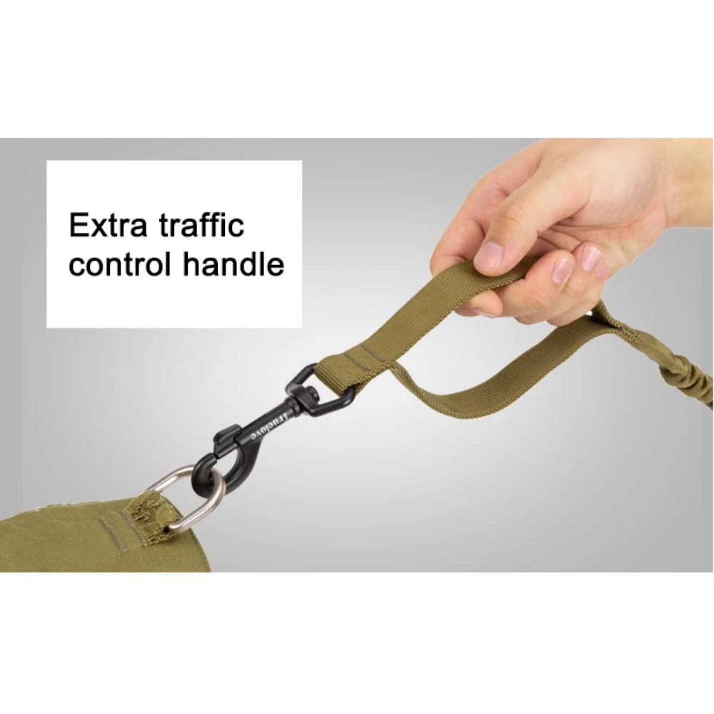 True Love Military Dog Leash 2.5 Cm Width And 1.4 Length Army Green