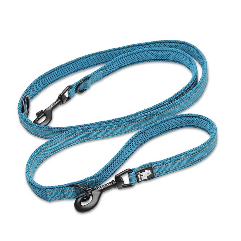 True Love Multi Function Leash Blue