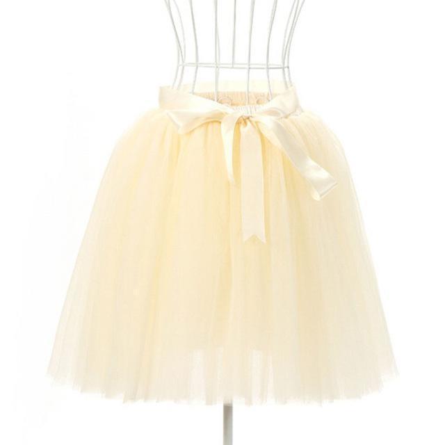 Tulle Princess Tutu Skirt Women