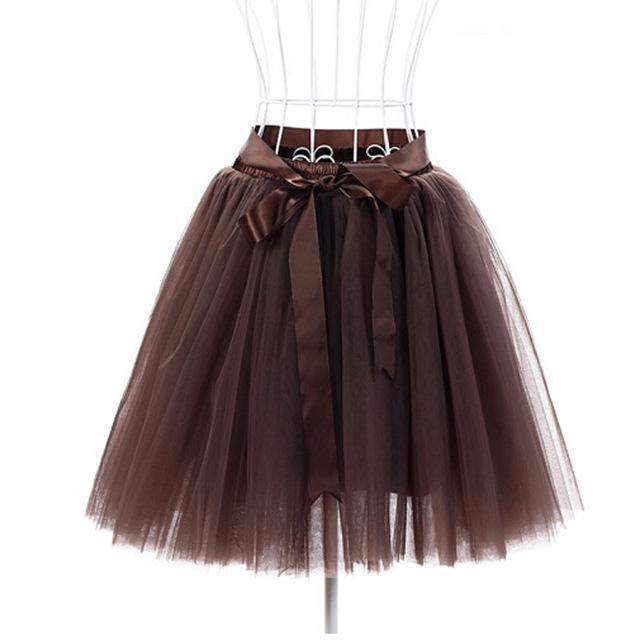 Tulle Princess Tutu Skirt Women