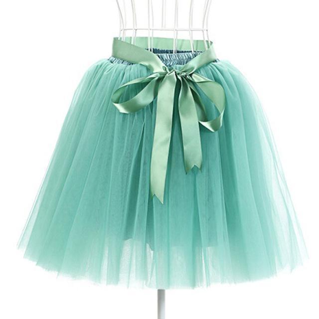 Tulle Princess Tutu Skirt Women
