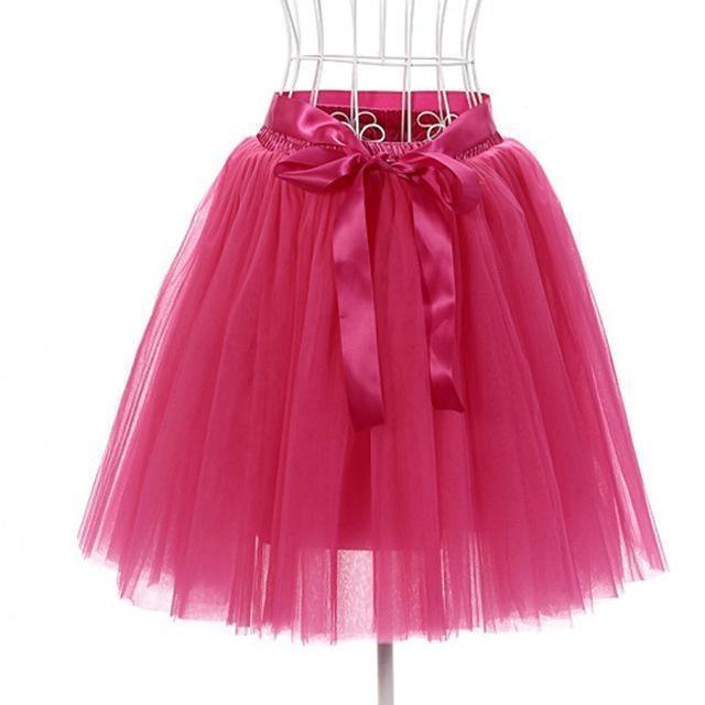 Tulle Princess Tutu Skirt Women