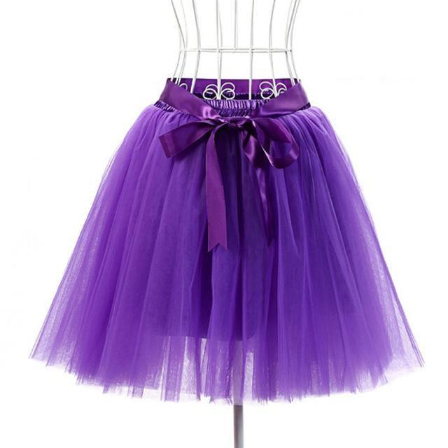 Tulle Princess Tutu Skirt Women
