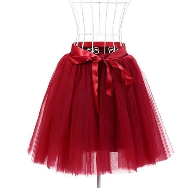 Tulle Princess Tutu Skirt Women