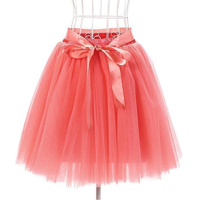 Tulle Princess Tutu Skirt Women