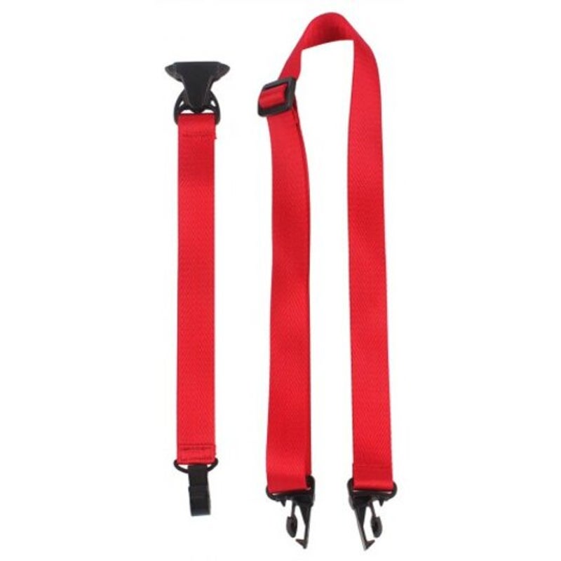 Ukulele Parts Nylon Strap Lava Red