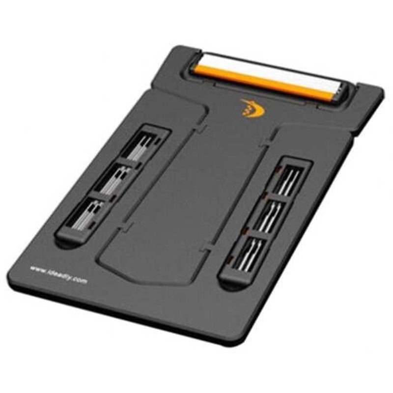 Ultra Card Shaver Pocket Razor With Mirrors And Blade 3Mm Thin Black