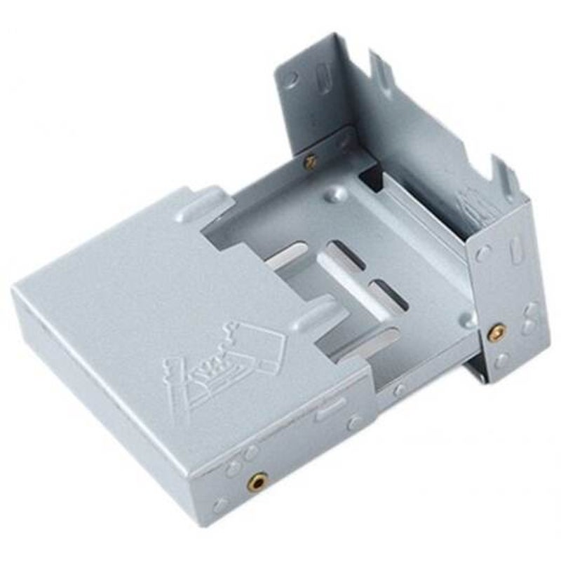 Ultralight Folding Pocket Stove With Solid Fuel Platinum