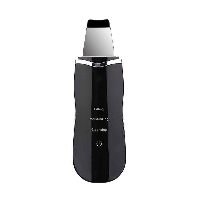 Ultrasonic Skin Scrubber Facial Cleaning Peeling Device