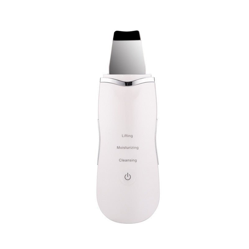 Ultrasonic Skin Scrubber Facial Cleaning Peeling Device