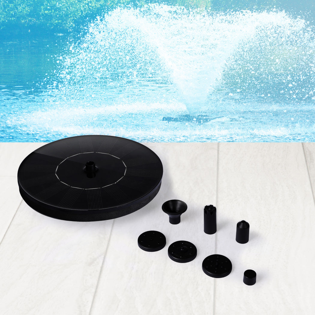 Solar Fountain Powered Water Floating