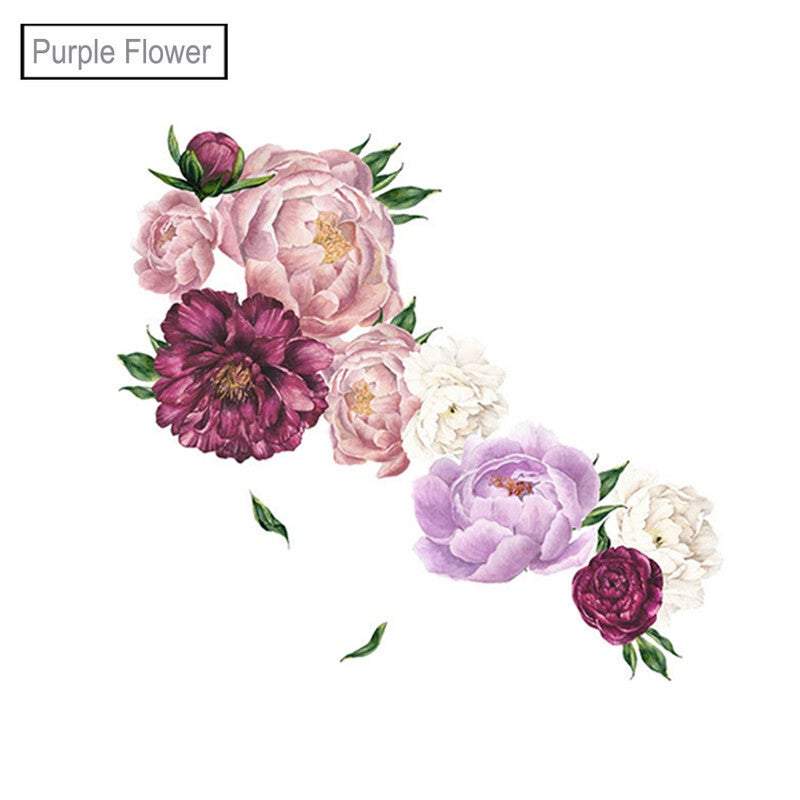 Wallpaper Decals Pretty Or Flower Stickers Girls Room Nursery Decor