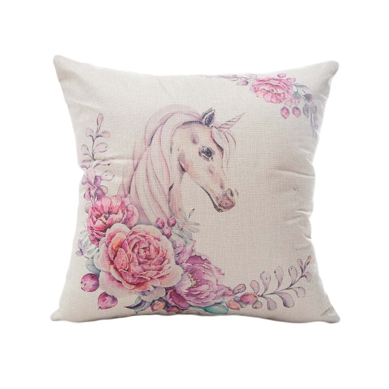 Throw Pillow Case Cushion Cover Decor Cotton Linen 18 X