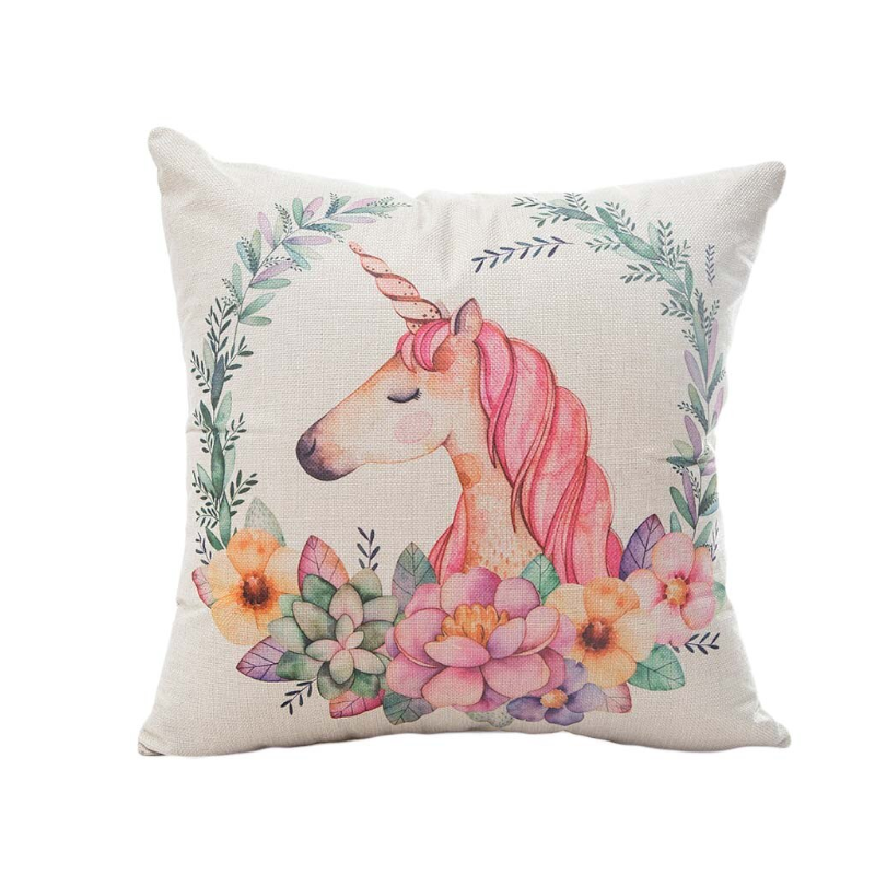 Throw Pillow Case Cushion Cover Decor Cotton Linen 18 X