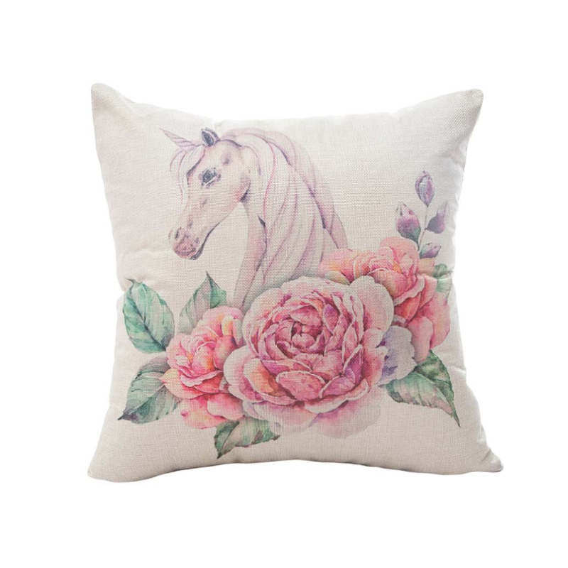 Throw Pillow Case Cushion Cover Decor Cotton Linen 18 X
