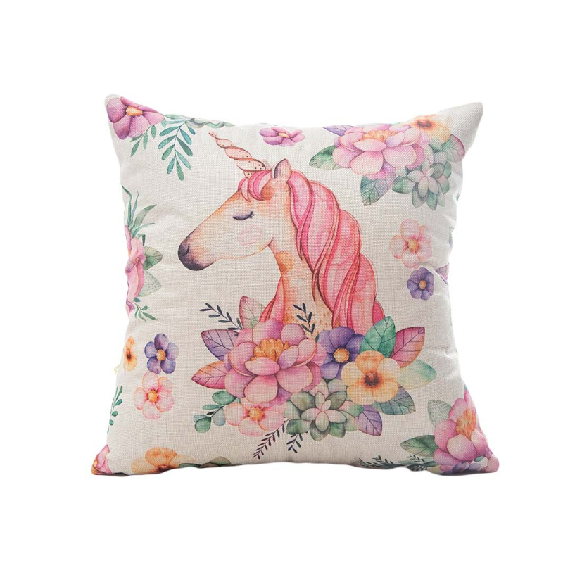 Throw Pillow Case Cushion Cover Decor Cotton Linen 18 X