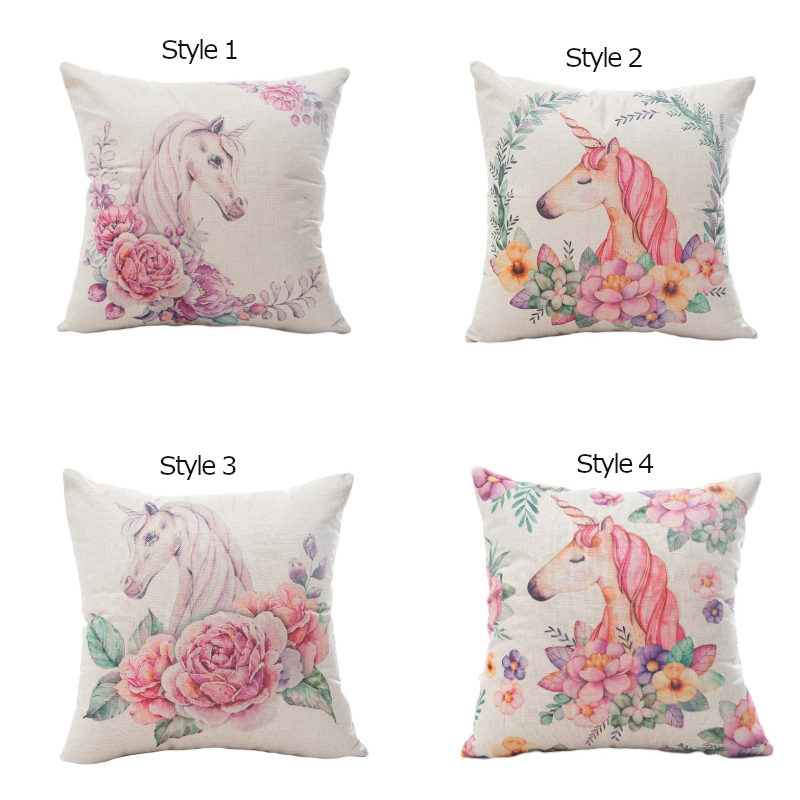Throw Pillow Case Cushion Cover Decor Cotton Linen 18 X