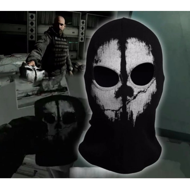 Unisex Balaclava Hood Face Ghost Skull Mask For Call Of Duty Biker Halloween Skateboard Cos Riding