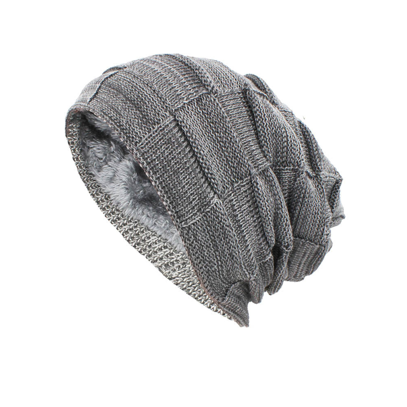 Unisex Warm Winter Outdoor Knitted Casual Beanie Hat