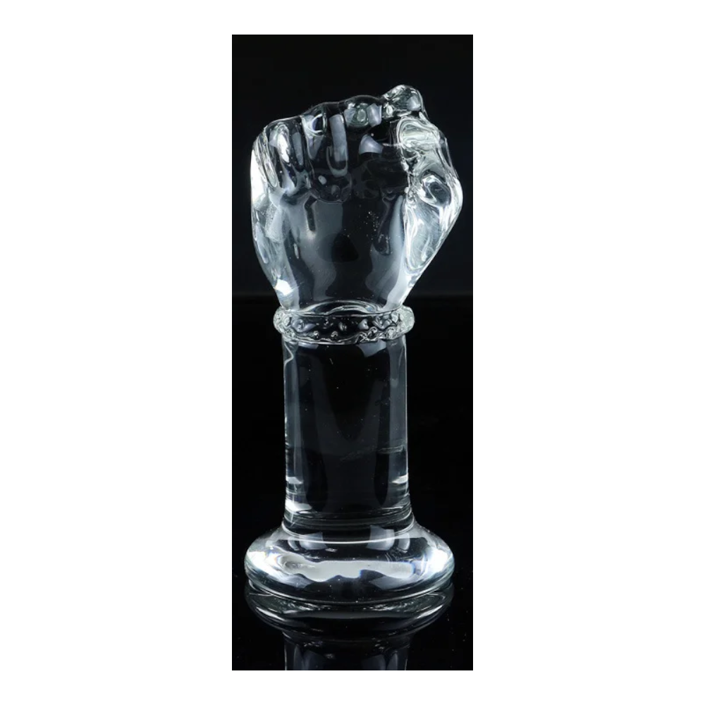 Super Huge Glass Simulation Fist Dildo Hand G-Spot Anal Plug Vaginal Masturbation Sex Toys