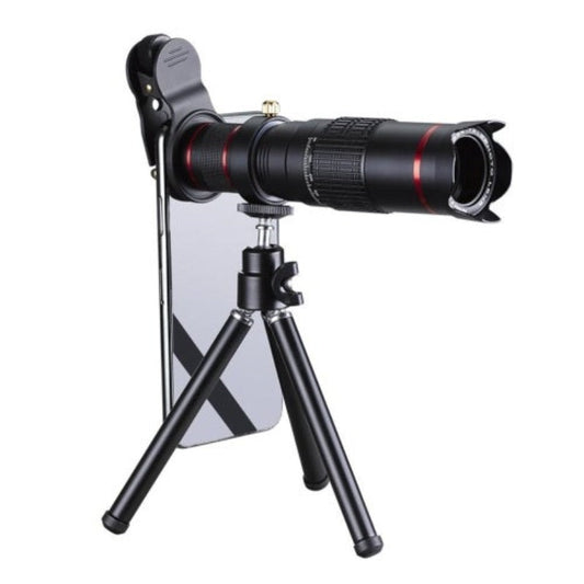 Universal 22X Zoom Telescope Camera Lens With Tripod Mount And Mobile Phone Clip