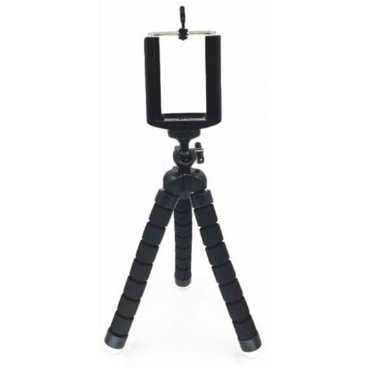 Universal Compact Tripod Stand Flexible Octopus Phone Camera Selfie Stick Mount For Smartphone / Digital Black
