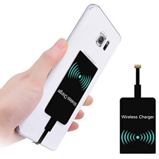Universal Qi Wireless Charger Receiver Black