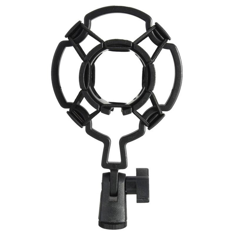 Universal Shock Proof Microphone Mount Plastic Studio Holder Stand Clip For Large Diaphram Condenser