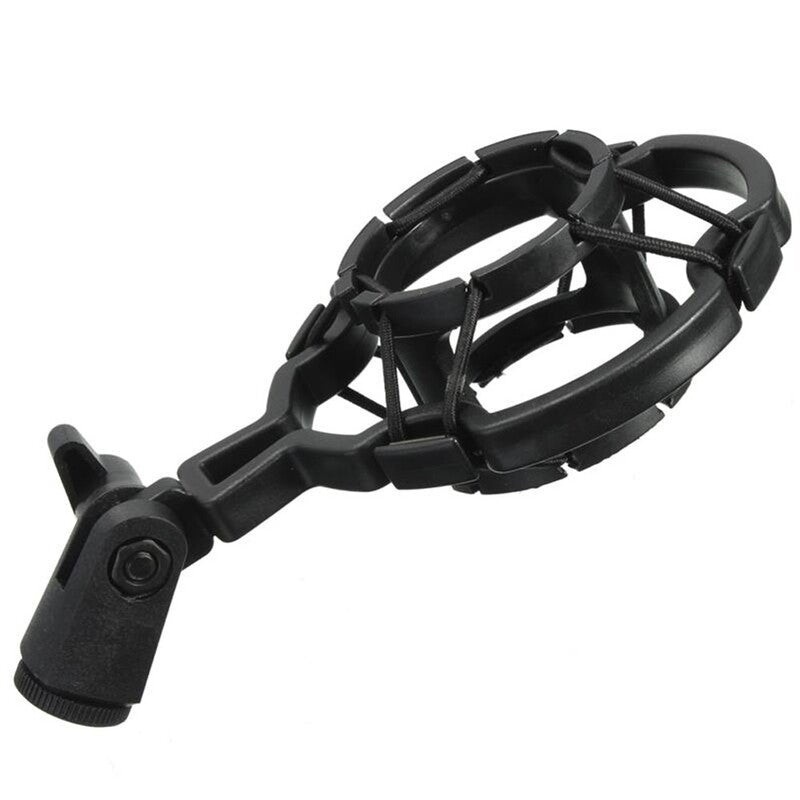 Universal Shock Proof Microphone Mount Plastic Studio Holder Stand Clip For Large Diaphram Condenser