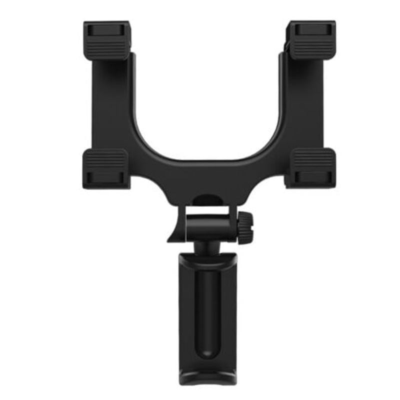 Universal Smartphone Holders Car Rear View Mirror Mount Stand Black